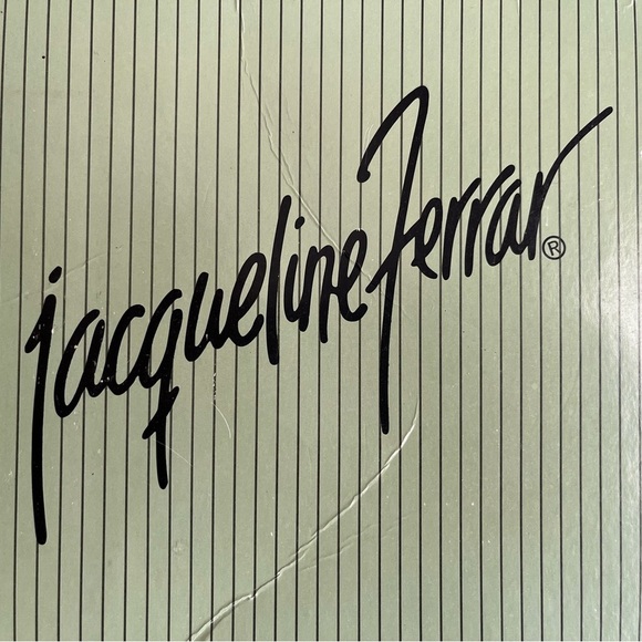 Jacqueline Ferar Vintage Rhinestone Silver Sandal Heels Women’s size 7 - Picture 12 of 12